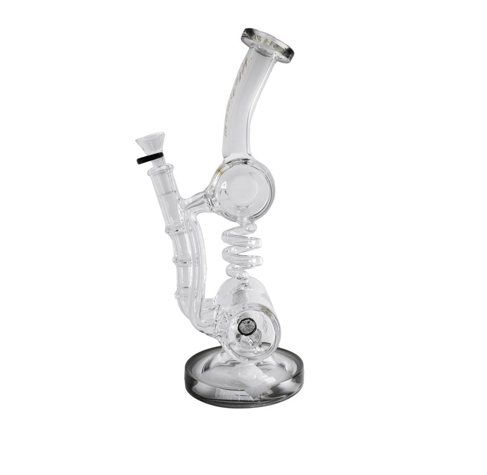 Lookah 11.7" Double Filter Curved Neck Water Pipe